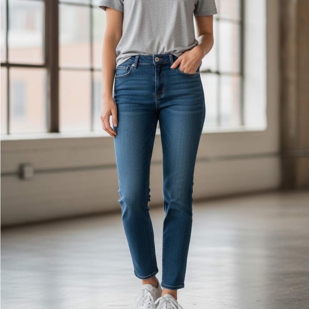 Kut from the Kloth Dark Blue Skinny Jeans